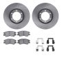Dynamic Friction 6512-72266 Rotor Kit