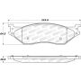 Stoptech 308.10660 Street Brake Pads