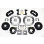 Wilwood 140-9218 Narrow Superlite 4R Rear P-Brk Kit 12.88in Big Ford New Style 2.36in Offset