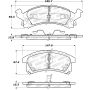 StopTech Street Brake Pads - Front/Rear
