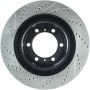 Stoptech 127.44174L Slotted & Drilled Sport Brake Rotor