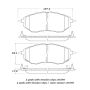 StopTech Street Touring 05-08 Legacy 2.5 GT Front Brake Pads