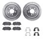 Dynamic Friction 7612-11015 Rotor Kit
