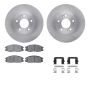 Dynamic Friction 6512-03381 Rotor Kit