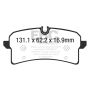 EBC Brakes DP42204R Yellowstuff Street And Track Brake Pads