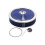 EDELBROCK EDE43661 Air Cleaner Kit - 14in Dia. Breathable - Blue