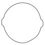 Vertex Pistons 817889 Vertex Gaskets 07-12 KTM SX-F 450 Outer Clutch Gasket Kit