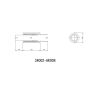 HKS UNIVERSAL EX H/M SUS 130-75 (MOQ: 8pcs)