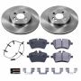 PowerStop TDSK5784 Track Day Spec High-Performance Brake Pad and Rotor Kit
