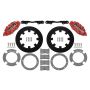 Wilwood 140-16629-R 17-21 Can-Am X3RS Red 6-Piston Rear Kit 11.25in - Undrilled Rotors