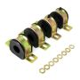 Energy Suspension 1-1/4in Gm Greaseable S/B Set - Black