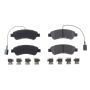 PowerStop 17-1490 PowerStop - Z17 Low-Dust Ceramic Brake Pads with Hardware