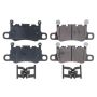 PowerStop 17-1740 PowerStop - Z17 Low-Dust Ceramic Brake Pads with Hardware