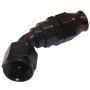 FRAGOLA FRG686012-BL Hose Fitting #12 60 Deg PTFE Black