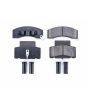 PowerStop 17-459 PowerStop - Z17 Low-Dust Ceramic Brake Pads with Hardware