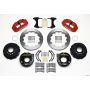 Wilwood 140-12964-R Narrow Superlite 4R Rear P-Brk Kit 12.88in Red Chevy 12 Bolt w/ C-Clips