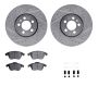 Dynamic Friction 7512-74040 Rotor Kit