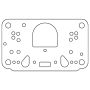 Cometic Gasket CP15243 Cometic Holley Metering Block Gaskets .062in MP - 3 Circuit - 20 Pack