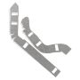 Design Engineering 901049 Heat Shield Liner V&H Softail Duals 2012-2017