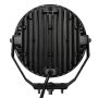 Go Rhino 751700911SRS Xplor Blackout Series Round Single LED Spot Light Kit w/DRL (Surface Mount) 9in. - Blk