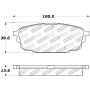 Stoptech 309.08920 Performance Brake Pads