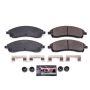 PowerStop Z23-1019 PowerStop - Z23 Daily Driver Carbon-Fiber Ceramic Brake Pads with Hardware Kit