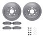 Dynamic Friction 6512-75040 Rotor Kit