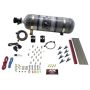 Nitrous Express 80010-12 8 CYLINDER LT1, LS1 PRO PIRANHA NOZZLE GAS WITH COMPOSITE BOTTLE