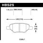 Hawk Performance HB525F.540 HPS Disc Brake Pad