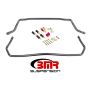 BMR Suspension SB031H BMR 78-87 G-Body Front & Rear Sway Bar Kit w/ Bushings - Black Hammertone