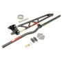 BMR Suspension XTA001H BMR 82-02 3rd Gen F-Body Chrome Moly Adj. Xtreme Torque Arm Kit - Black Hammertone