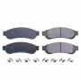 PowerStop 17-1334 PowerStop - Z17 Low-Dust Ceramic Brake Pads with Hardware
