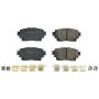 PowerStop 17-2305 PowerStop - Z17 Low-Dust Ceramic Brake Pads with Hardware