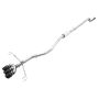 AWE Tuning 3020-53002 2017+ Honda Civic Type R Track Edition Exhaust w/Front Pipe & Triple Diamond Black Tips