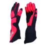 Racequip 358103 SFI-5 Red/Black Medium Long Angle Cut Glove