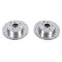 PowerStop JBR751XPR PowerStop Evolution Performance Drilled, Slotted & Plated Brake Rotor Pair