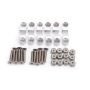Russell Performance Billet 3/16in Tubing Clamp Natural Finish (12 pcs.)