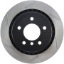 Stoptech 126.34037SR Power Slot BMW (E36) Rear Right SportStop Slotted Rotor
