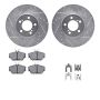 Dynamic Friction 7512-54013 Rotor Kit
