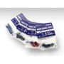 Rays Aluminum Air Valve Cap Set - Blue