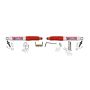 Skyjacker 7296 DUAL STAB KT WHITE W/RED BO
