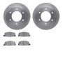 Dynamic Friction 6502-37028 Rotor Kit