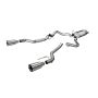 CORSA Performance 14397 Corsa 2017-2020 Ford F-150 Raptor 3.5L Sport Cat-Back Dual Rear Exit w/ 5in Satin Polished Tip