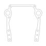 Cometic Gasket C5823-020 Cometic Oldsmobile Gen-2 Rocket V8 .020in Fiber Timing Cover Gasket