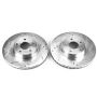 PowerStop JBR730XPR PowerStop Evolution Performance Drilled, Slotted & Plated Brake Rotor Pair