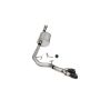 Corsa Performance 21156BLK 3.0in. Front of Tire Exit Catback Exhaust System with Twin 3.5in. Tips