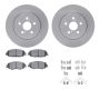 Dynamic Friction 6512-76713 Rotor Kit