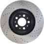 Stoptech 127.39035R Slotted & Drilled Sport Brake Rotor