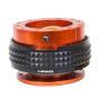 NRG Quick Release Kit - Pyramid Edition - Orange Body / Black Pyramid Ring