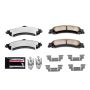 PowerStop Z36-834 PowerStop - Z36 Truck and SUV Carbon-Fiber Ceramic Brake Pads with Hardware Kit